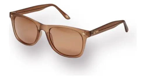 LENTES DE SOL FOSSIL ORIGINALES LISO MARRON CLARO - 2