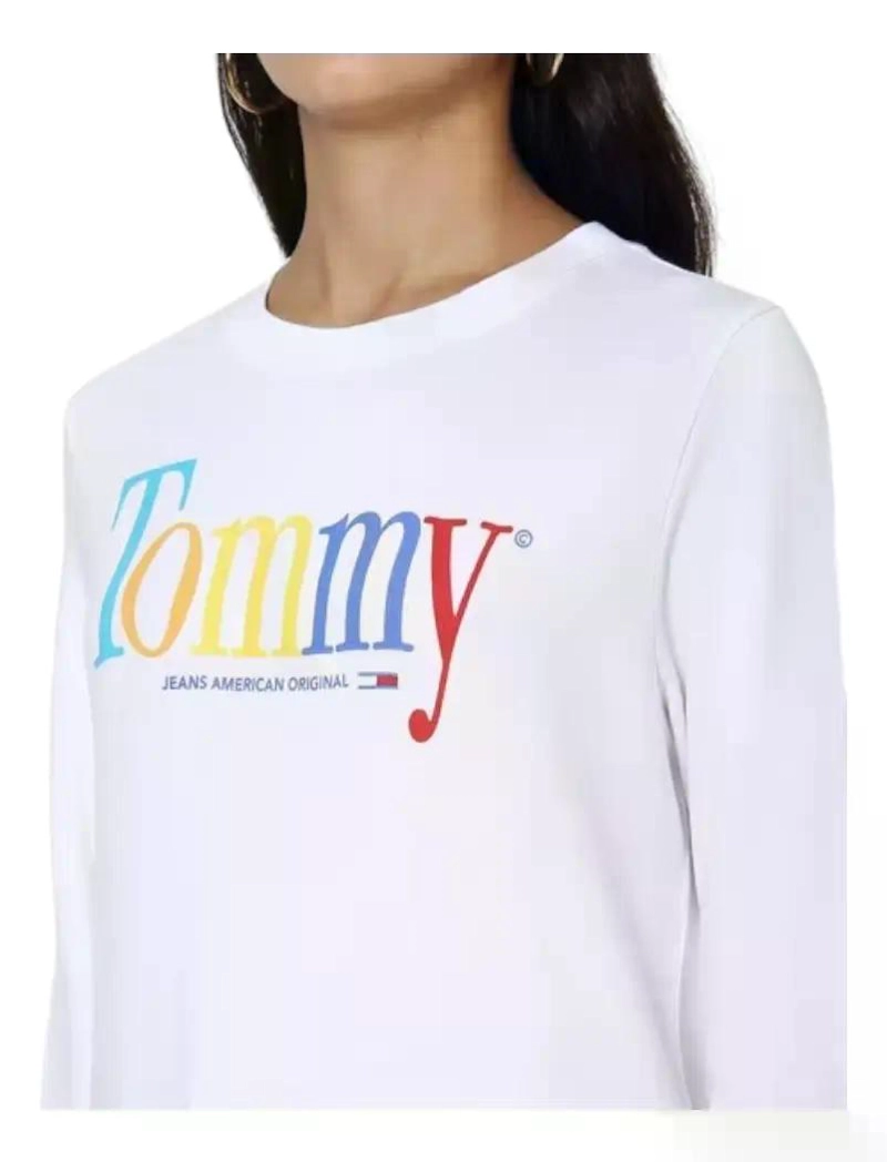 POLERON BLANCO DE MUJER TOMMY HILFIGER S BLANCO - 3