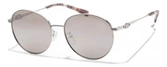 LENTES DE SOL MICHAEL KORS ALPINE SILVER POLARIZADOS ESPEJO PLATEADO - 1