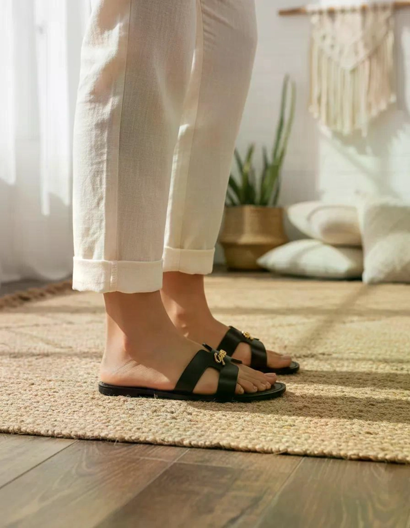 SANDALIAS GUESS DE CUERO - 4