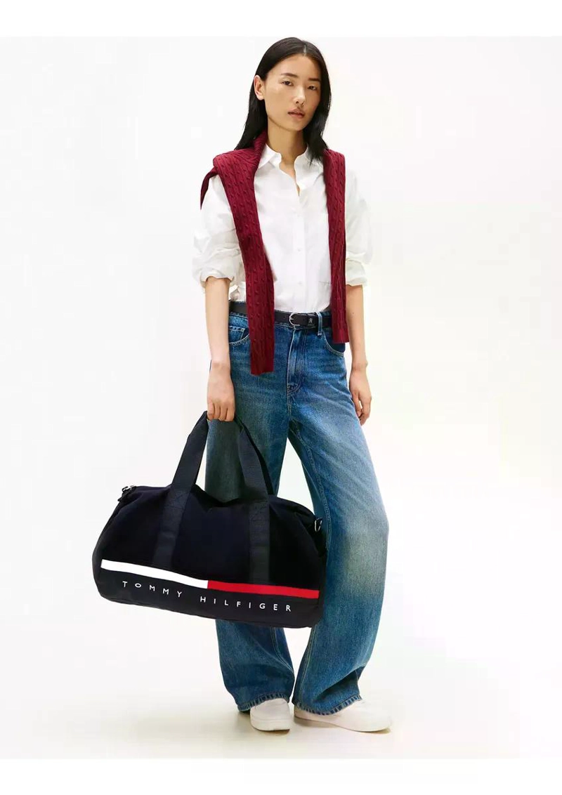 BOLSO DE VIAJE UNISEX TOMMY HILFIGER AZUL OSCURO - 6