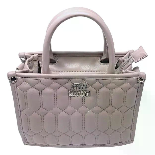 CARTERA CROSSBODY STEVE MADDEN MODELO BNIKO LAVANDA LISA PLATEADOS - 3