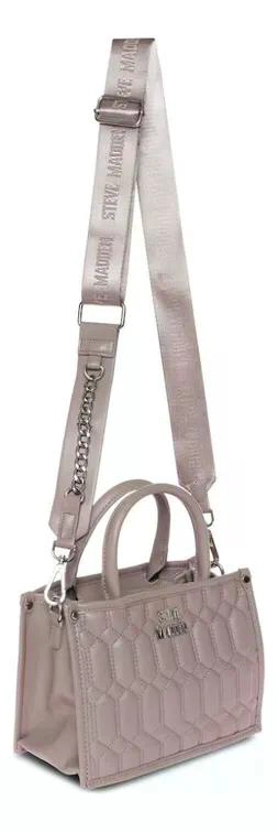 CARTERA CROSSBODY STEVE MADDEN MODELO BNIKO LAVANDA LISA PLATEADOS - 6