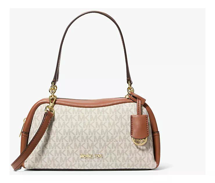 CARTERA CROSSBODY MICHAEL KORS MODELO CICILY SMALL VAINILLA - 1