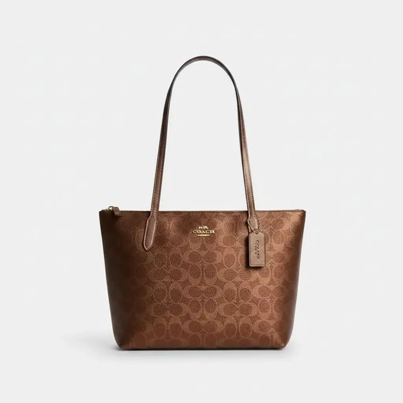 CARTERA TOTE MARCA COACH MODELO FIONA ORIGINAL - 1
