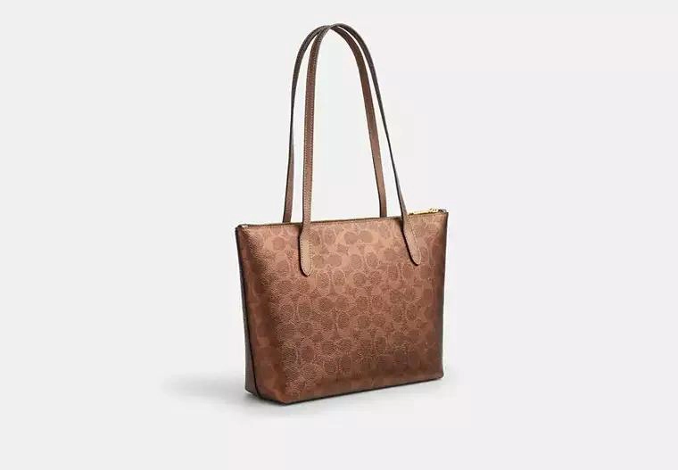 CARTERA TOTE MARCA COACH MODELO FIONA ORIGINAL - 2