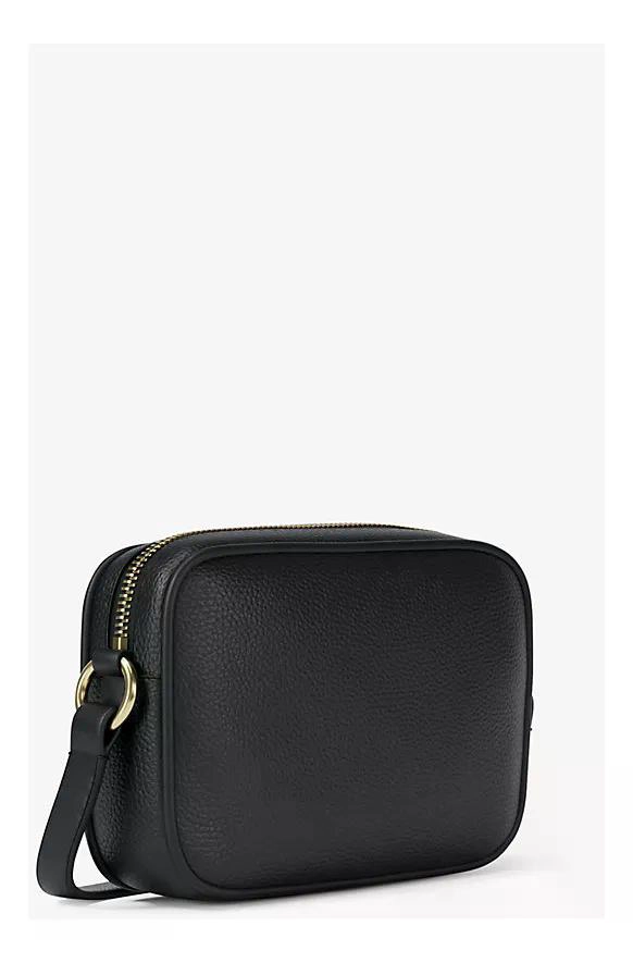 CARTERA CROSSBOSY MICHAEL KORS JET SET TRAVEL SMALL ORIGINAL NEGRO LISA DORADO - 2