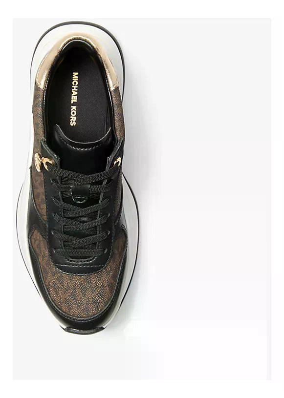 ZAPATILLA MICHAEL KORS MODELO ARLA ORIGINALES MARRON 39 CL - 3