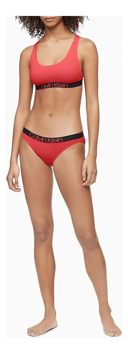 BRALETTE CALVIN KLEIN CORAL LISO S - 3