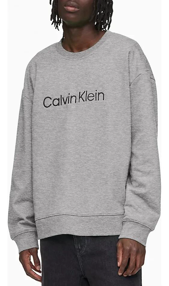 POLERON HOMBRE CALVIN KLEIN JEANS HOMBRE M GRIS LISA - 1
