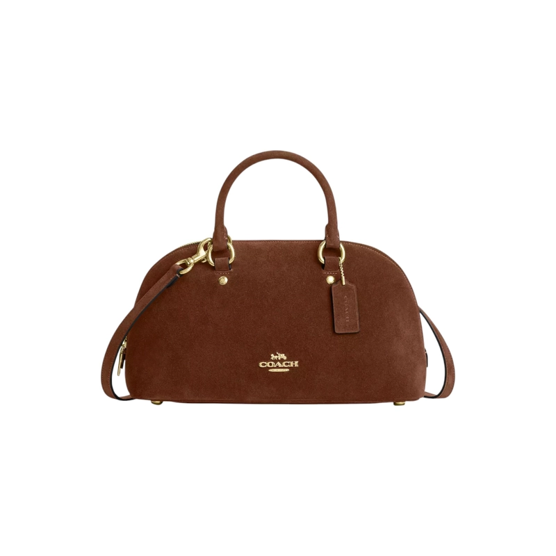 CARTERA COACH MODELO LARA - CAFE - 1