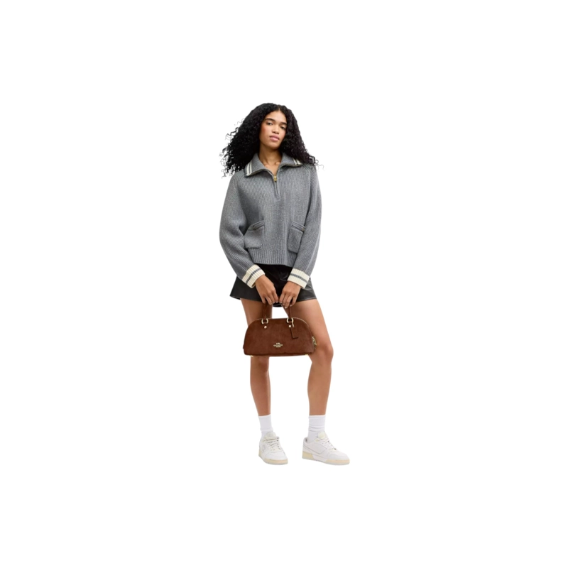 CARTERA COACH MODELO LARA - CAFE - 4
