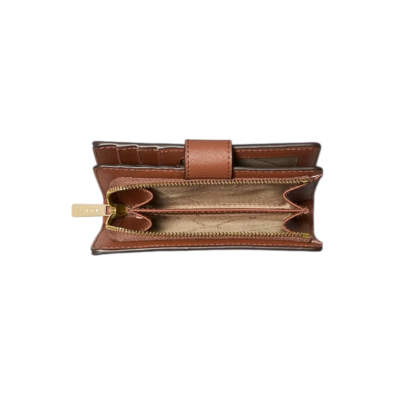 BILLETERA MEDIANA MICHAEL KORS MODELO JET SET TRAVEL - MARRON - 4