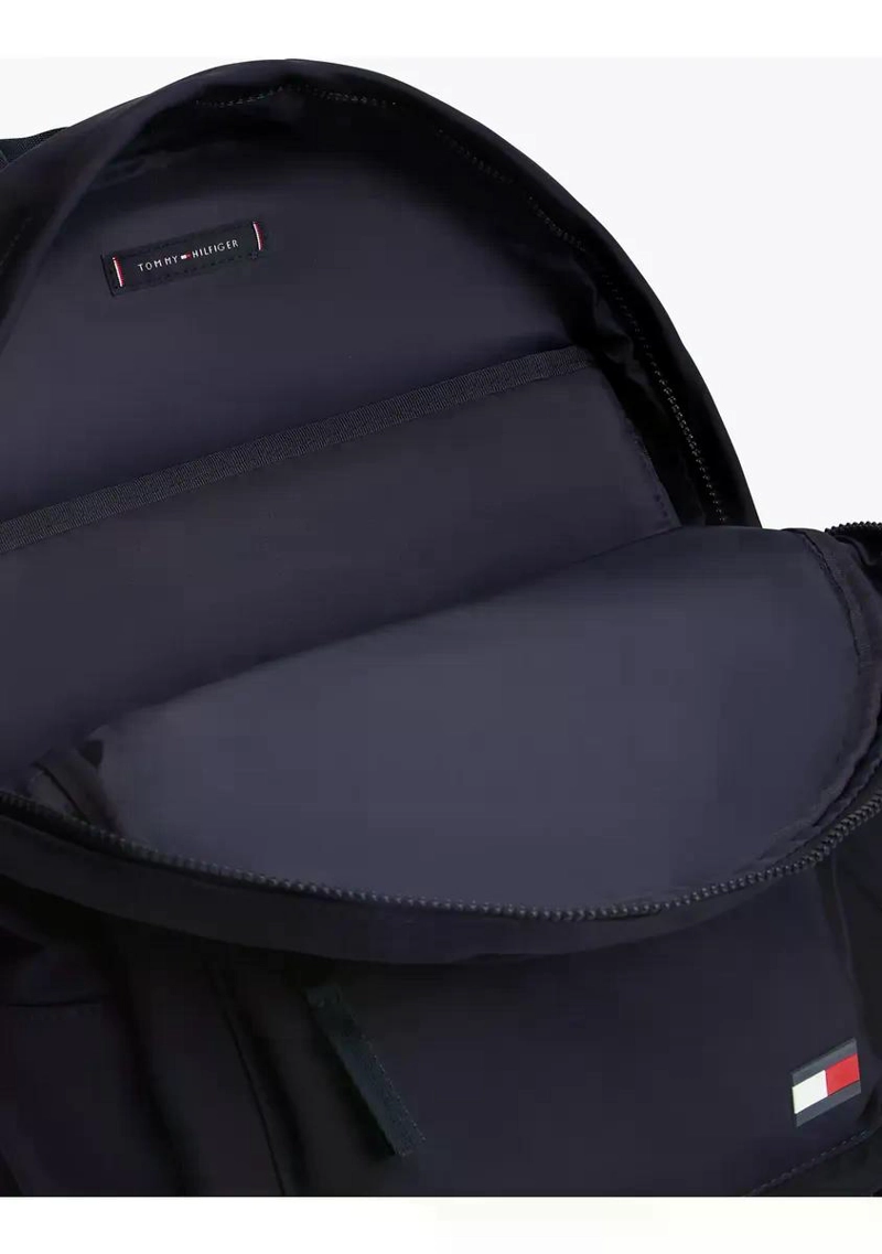 MOCHILA URBANA TOMMY HILFIGER AZUL OSCURO LISO - 3