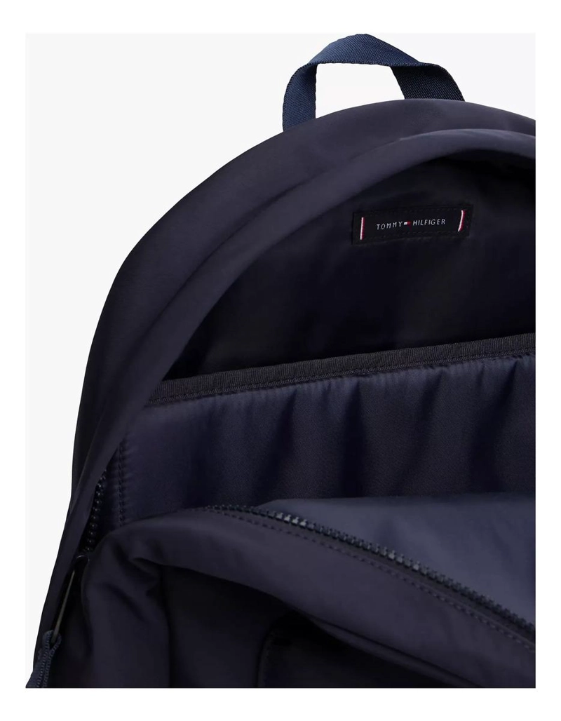 MOCHILA URBANA TOMMY HILFIGER AZUL OSCURO LISO - 4