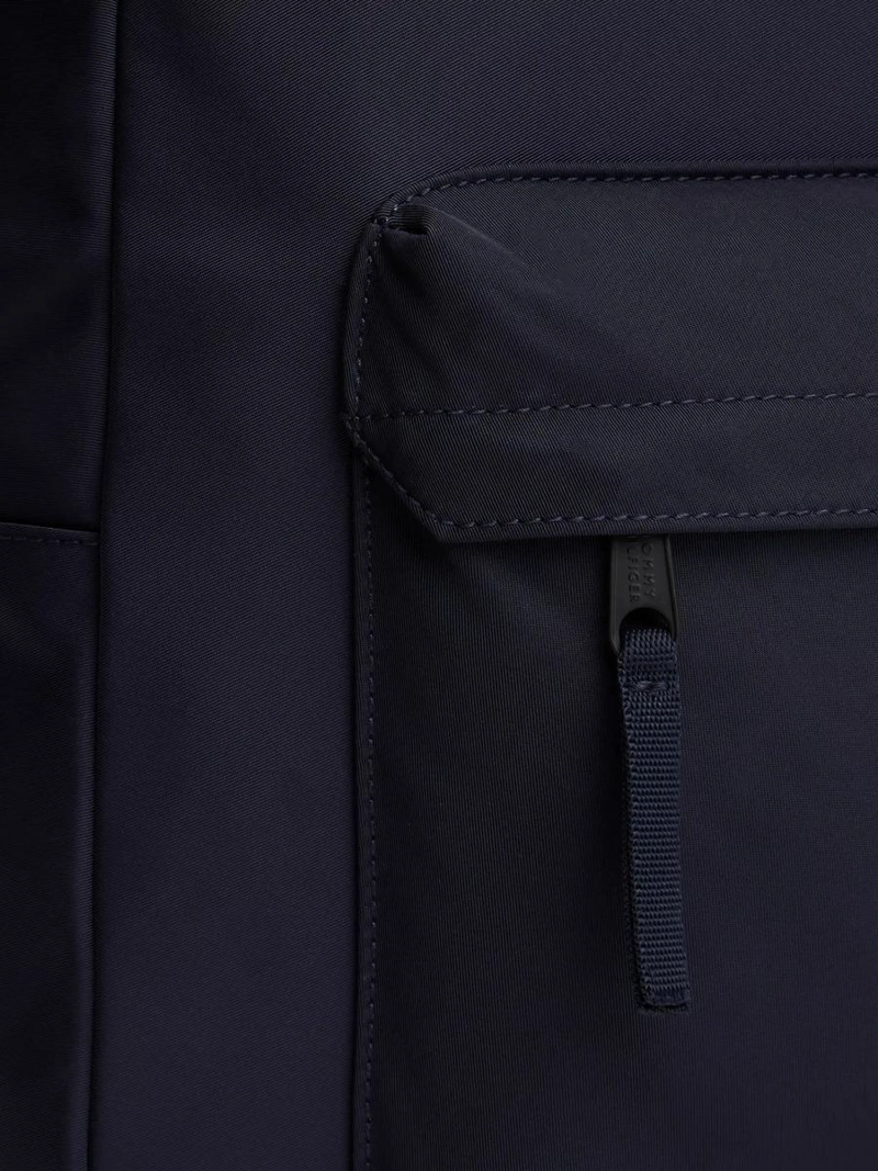 MOCHILA URBANA TOMMY HILFIGER AZUL OSCURO LISO - 6