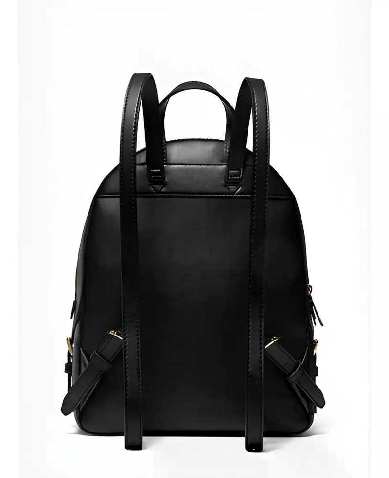 MOCHILA MICHAEL KORS JAYCEE MEDIANA COLOR NEGRO LISO - 2