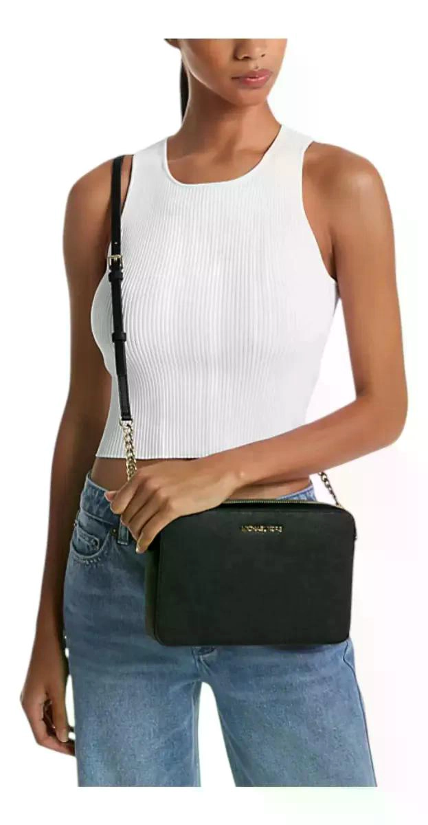 CARTERA CROSSBODY MICHAEL KORS JET SET LARGE ORIGINAL - 3