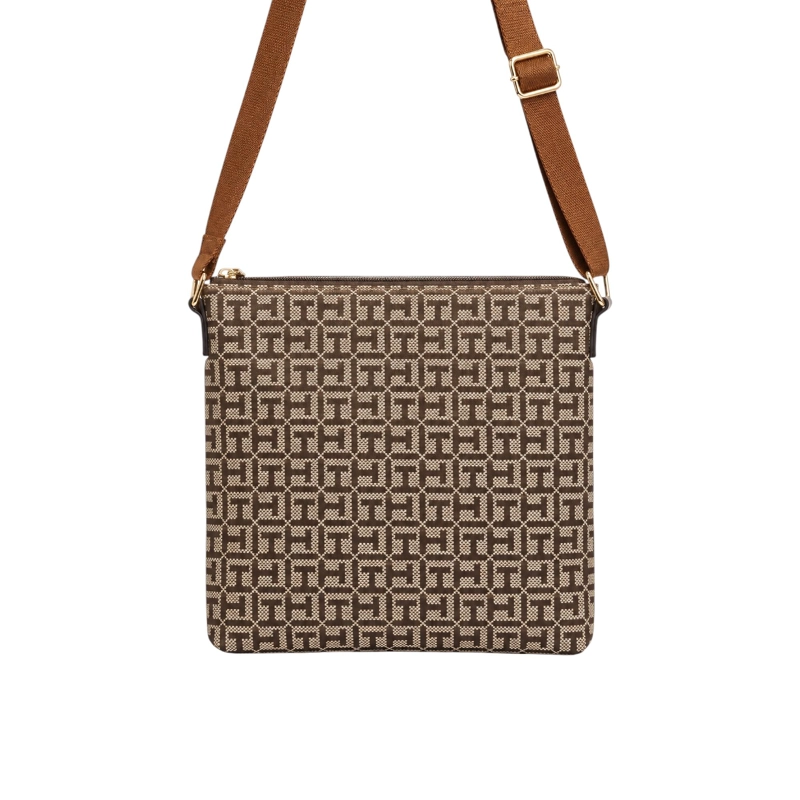 CARTERA CROSSBODY TOMMY HILFIGER CAFE  LOGO - 2