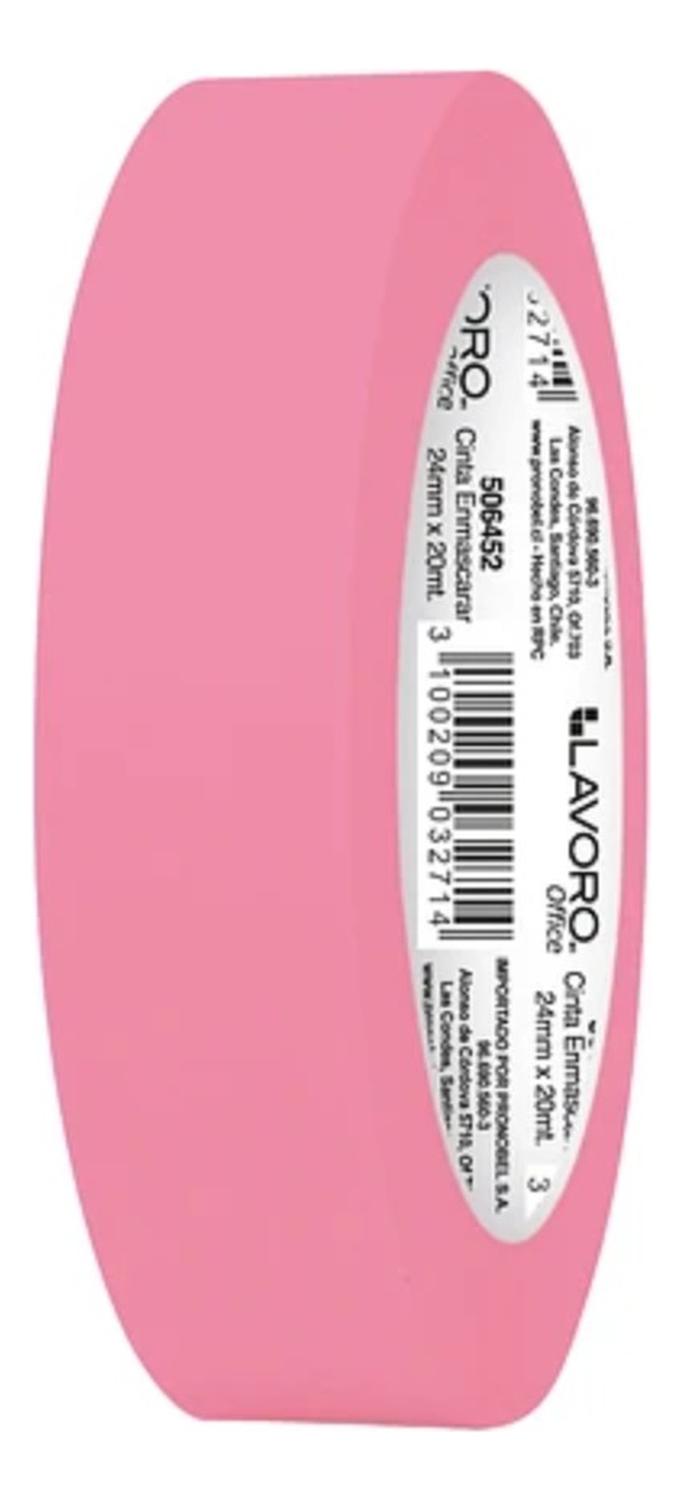 CINTA ENMASCARAR MASKING TAPE COLOR 24MMX20M 9 COLORES - 3