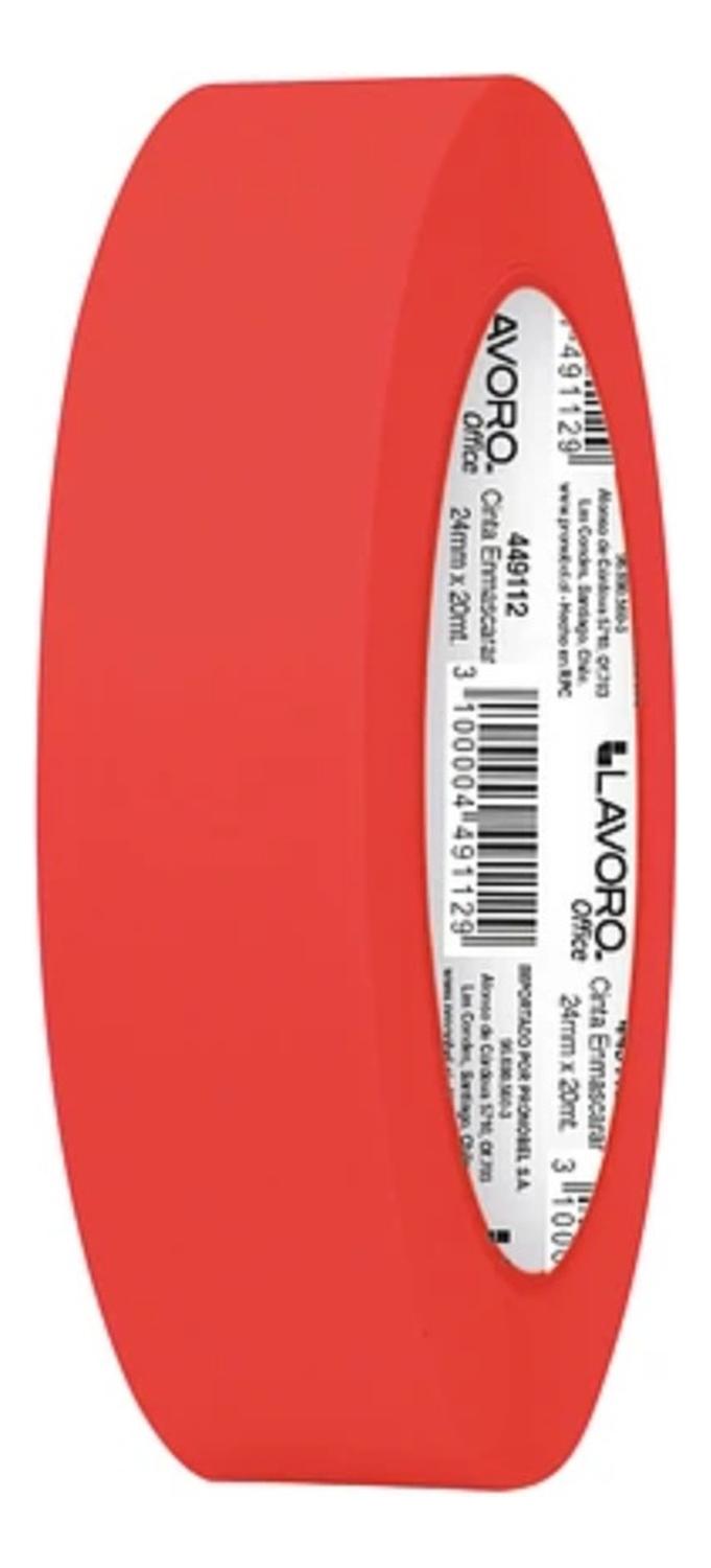 CINTA ENMASCARAR MASKING TAPE COLOR 24MMX20M 9 COLORES - 7