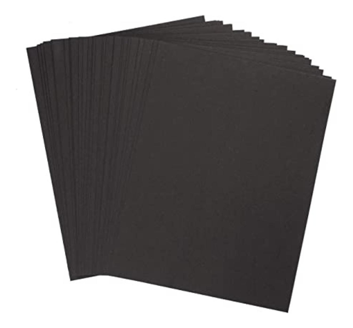 PAPEL BOND NEGRO OFICIO 110GRS 100 HOJAS - 1
