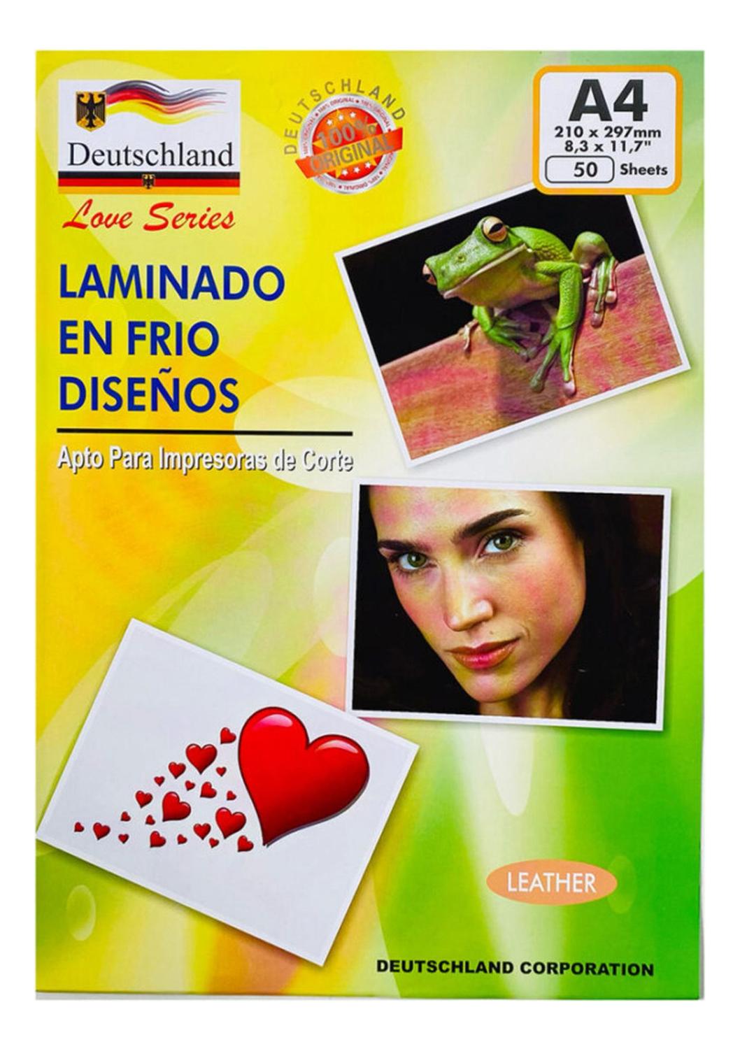 LAMINADO EN FRIO HOLOGRAFICO DISEÑOS 50 HOJAS A4 - 1