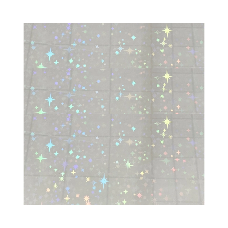 LAMINADO EN FRIO HOLOGRAFICO STELLA 50 HOJAS A4 - 1