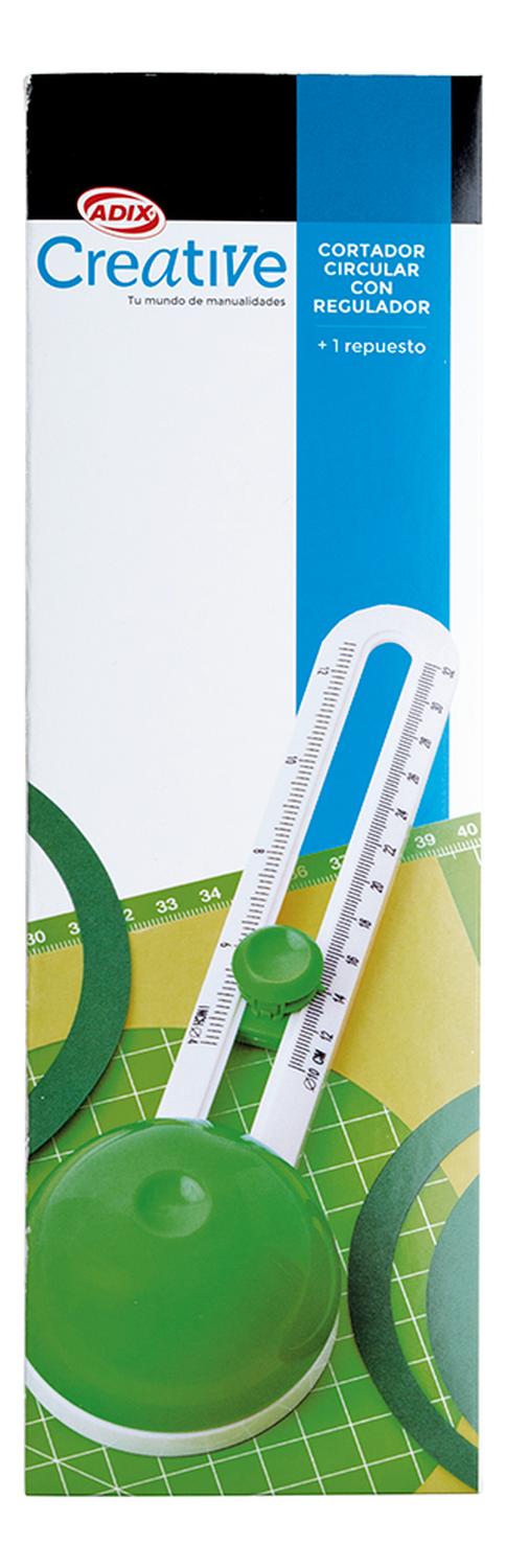 CORTADOR DE CIRCULO CREATIVE CON REGULADOR DE 10 A 31 CM - 2