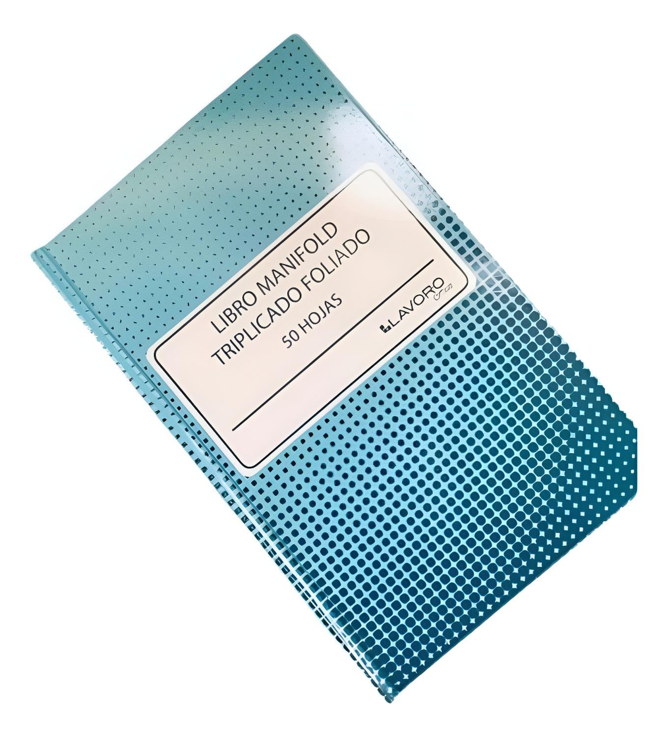 LIBRO MANIFOLD 50 HOJAS TRIPLICADO FOLIADO. LAVORO - 3