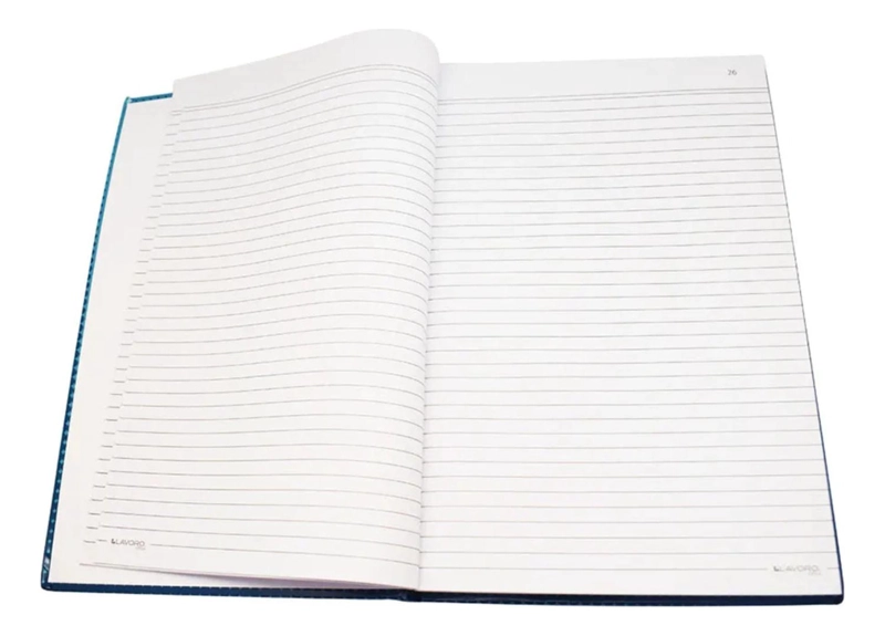 LIBRO DE ACTAS LINEAS 100 HOJAS FOLIADO. LAVORO - 4