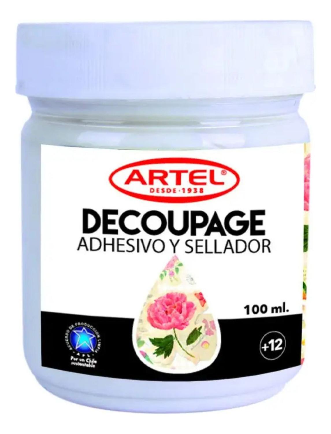 ADHESIVO Y SELLADOR DECOUPAGE 100ML. ARTEL - 1