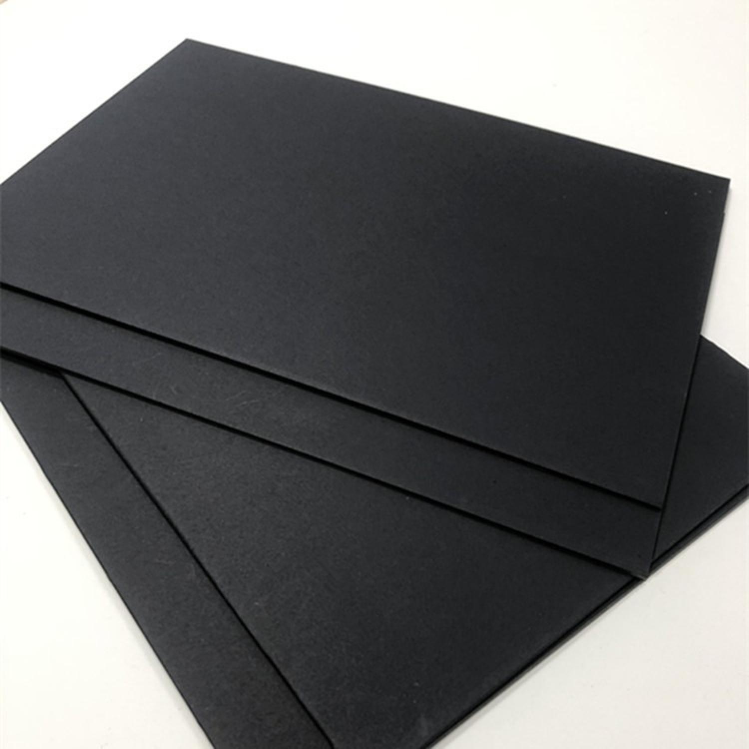 CARTON NEGRO CARTA (22 X 27,9 CM) 1.68MM 10 UNIDADES - 1
