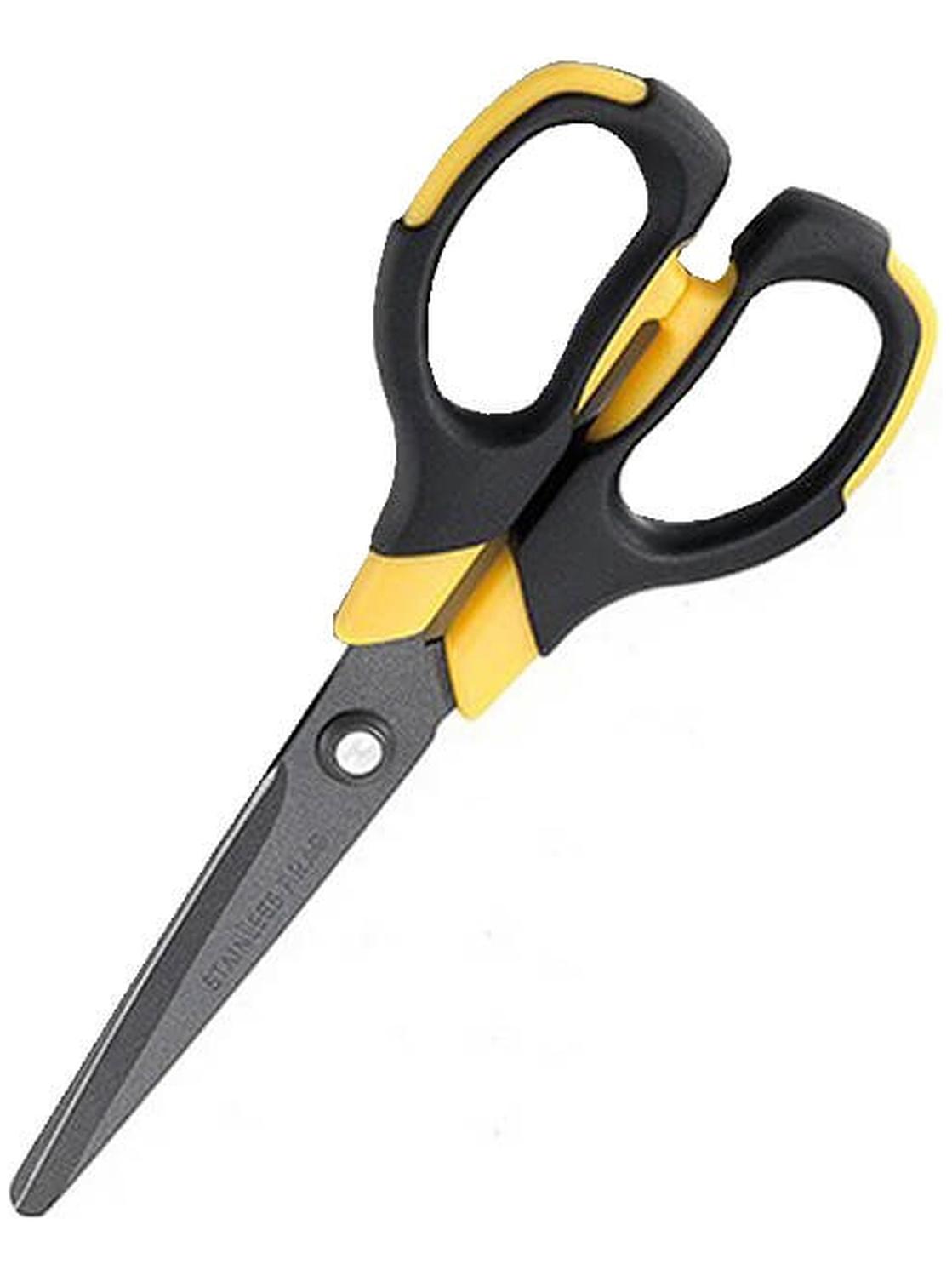TIJERA ANTIADHERENTE MULTIUSO 17CM, MANGO PLASTICO - 1
