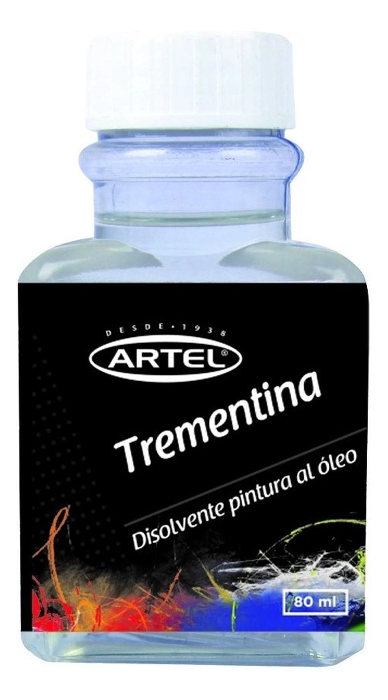 TREMENTINA, DISOLVENTE PINTURA AL OLEO 80ML. ARTEL - 1