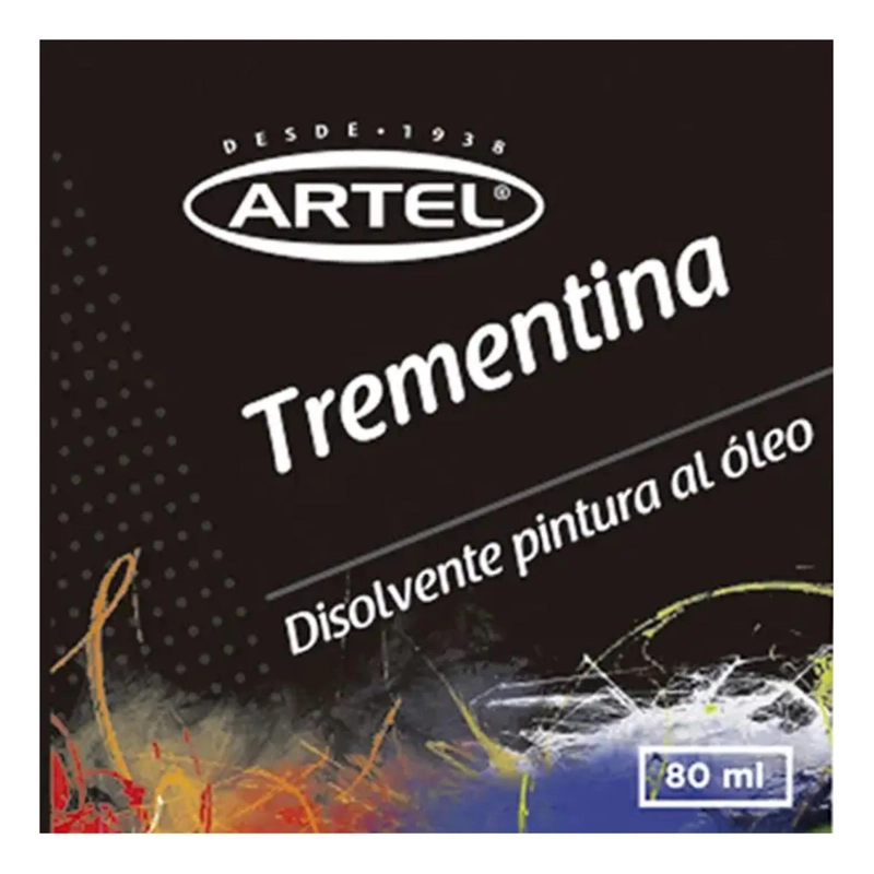 TREMENTINA, DISOLVENTE PINTURA AL OLEO 80ML. ARTEL - 4