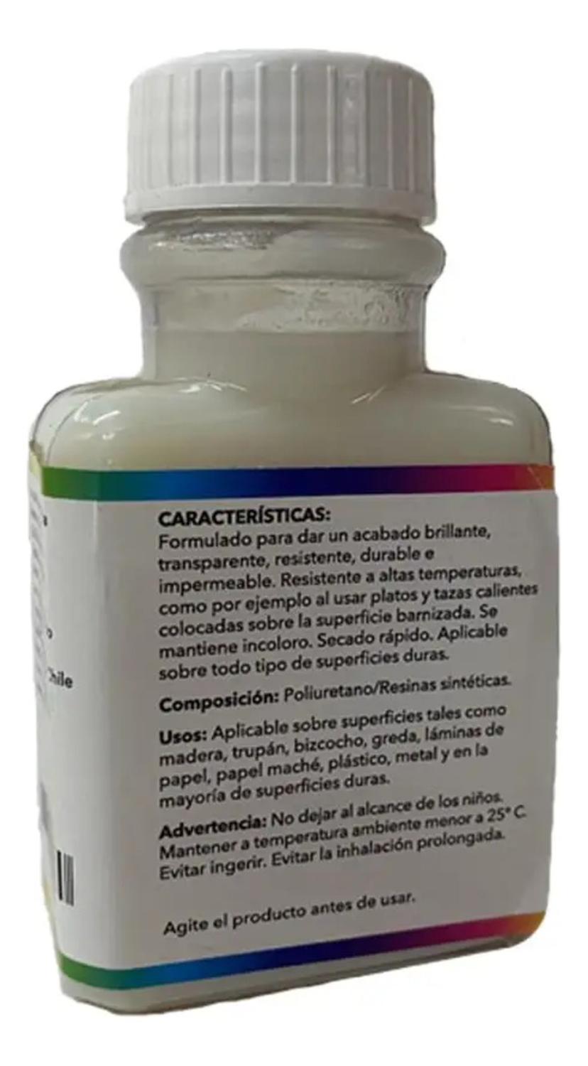 BARNIZ BASE DE AGUA, FRASCO 80ML. ARTEL - 3