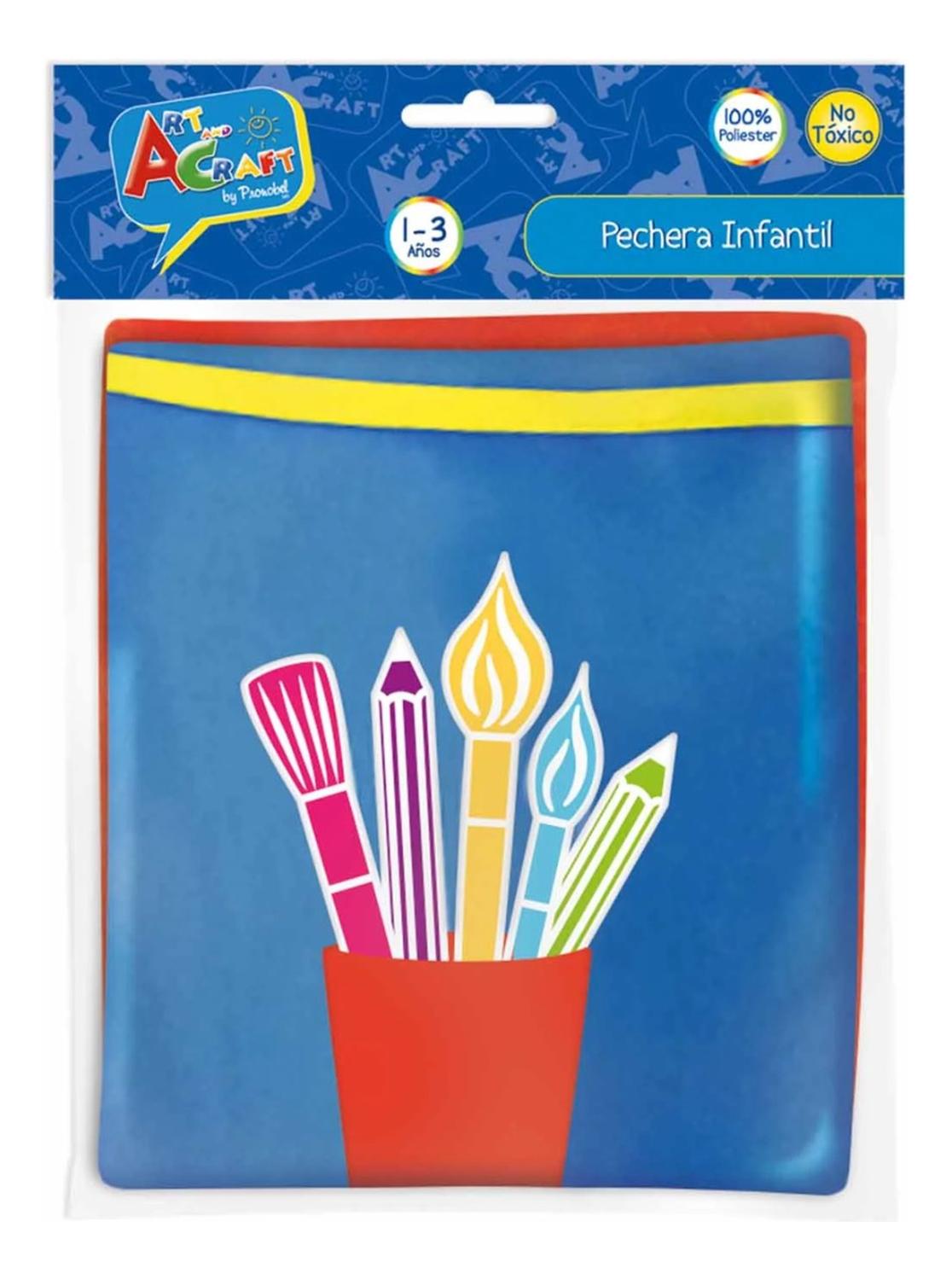 PECHERA, DELANTAL INFANTIL ART & CRAFT TAMAÑO TALLA 1 - 1