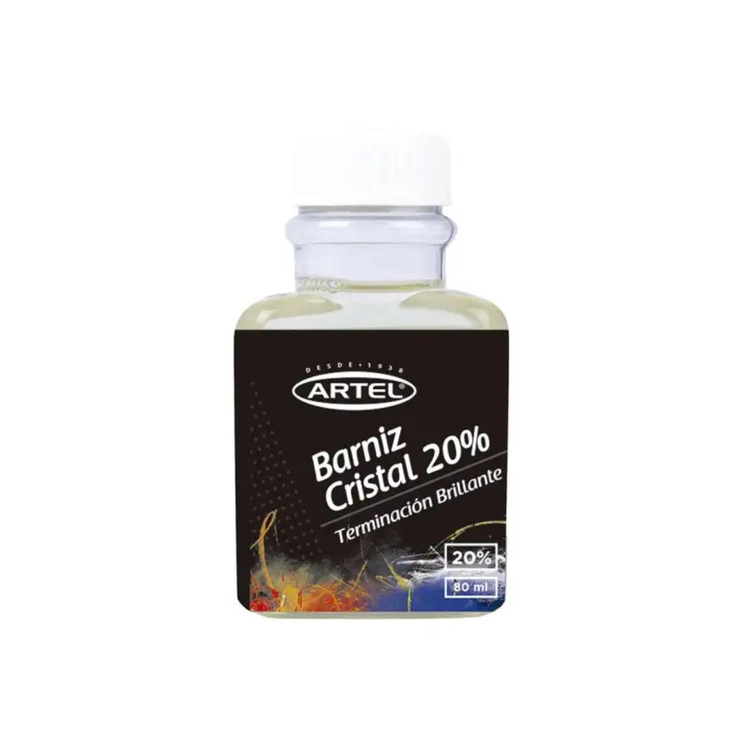 BARNIZ CRISTAL 20% FRASCO 80ML ARTEL - 1
