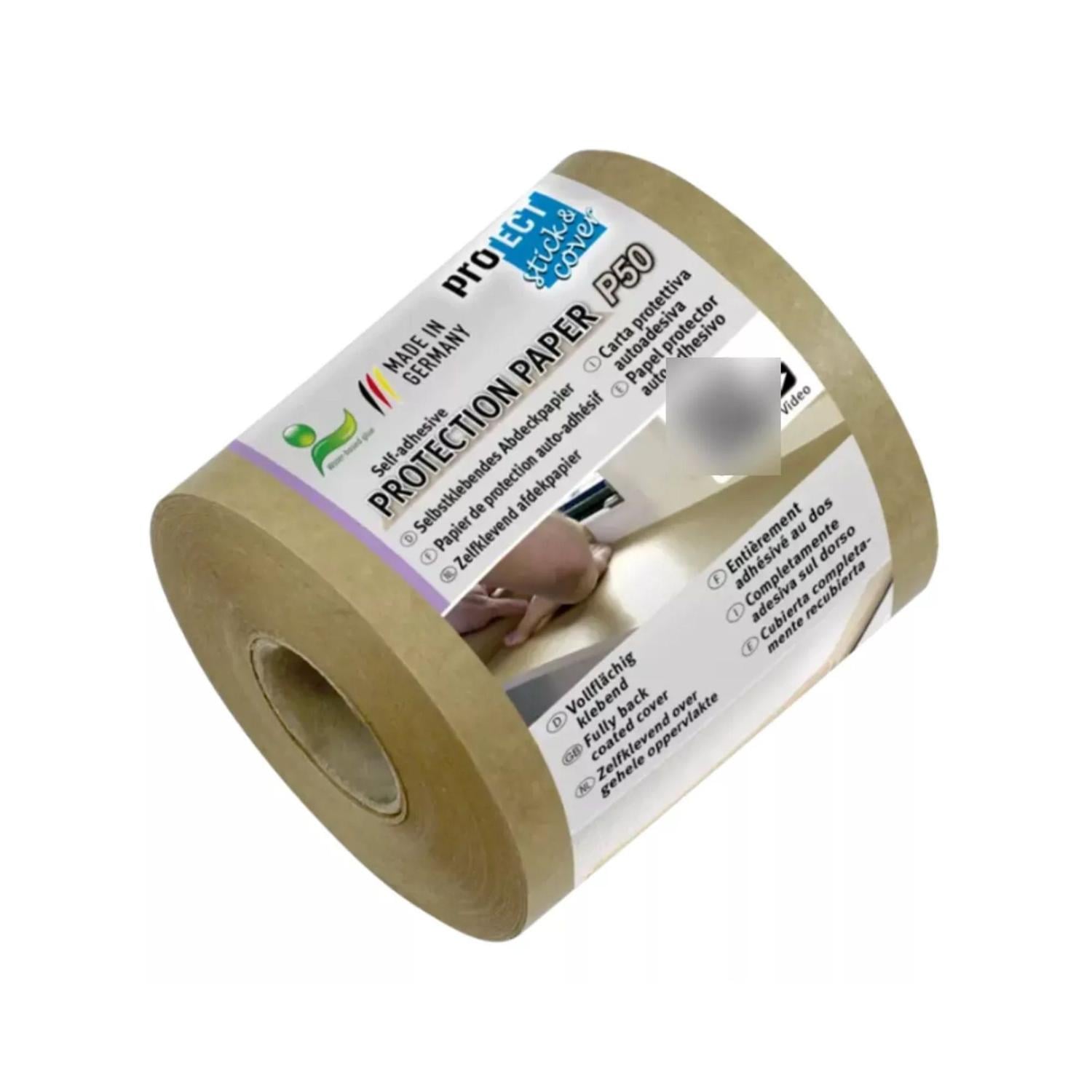 ROLLO PAPEL KRAFT ENGOMADO 75MM X 50MTS - 1