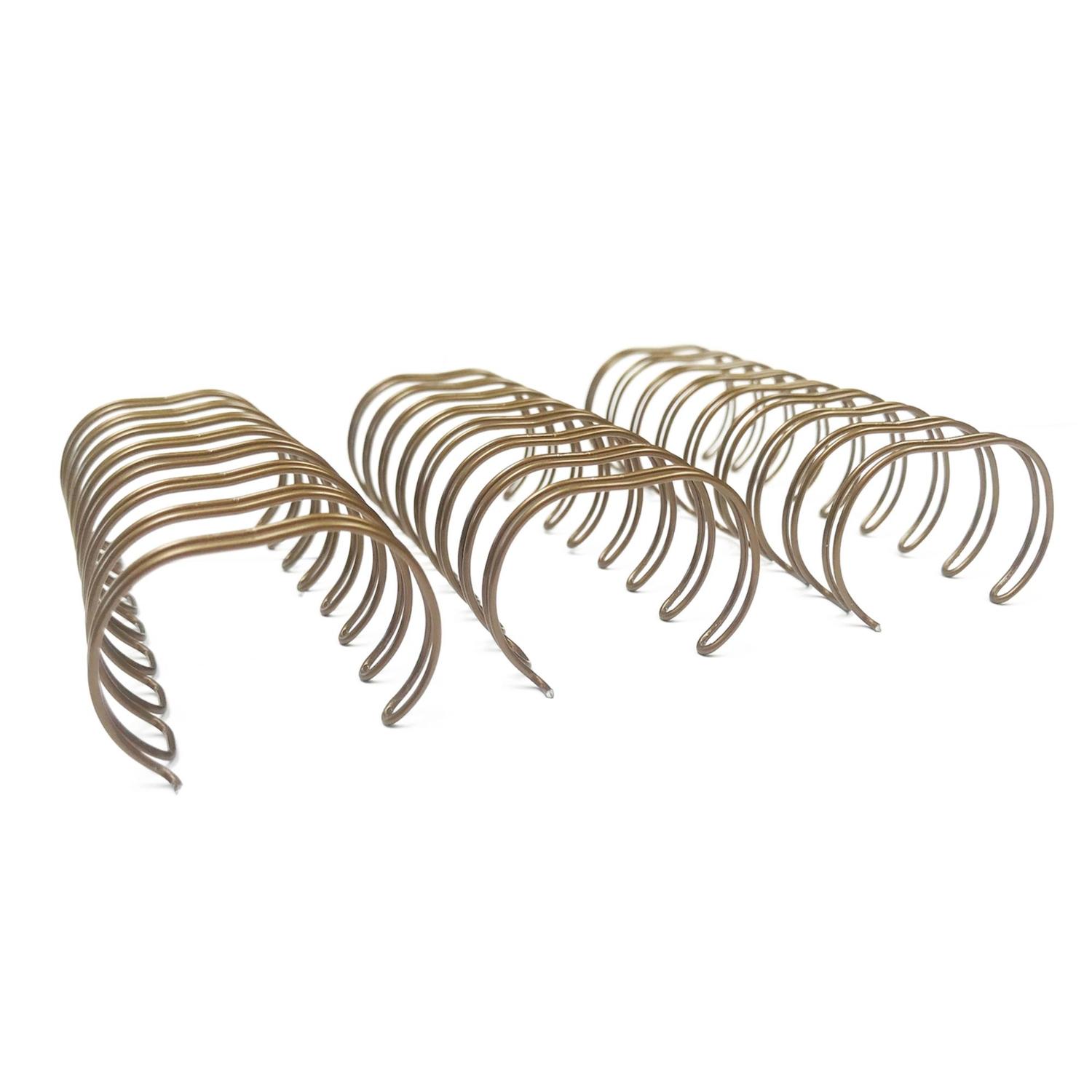 ANILLO METAL ICOS DOBLE CERO 2:1 19MM 3/4 10 UNID. BRONCE - 1