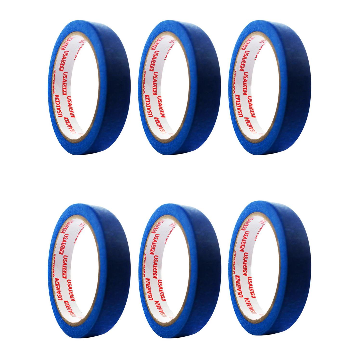 CINTA ENMASCARAR MASKING TAPE COLOR 18MMX20M 6 UNID - 6