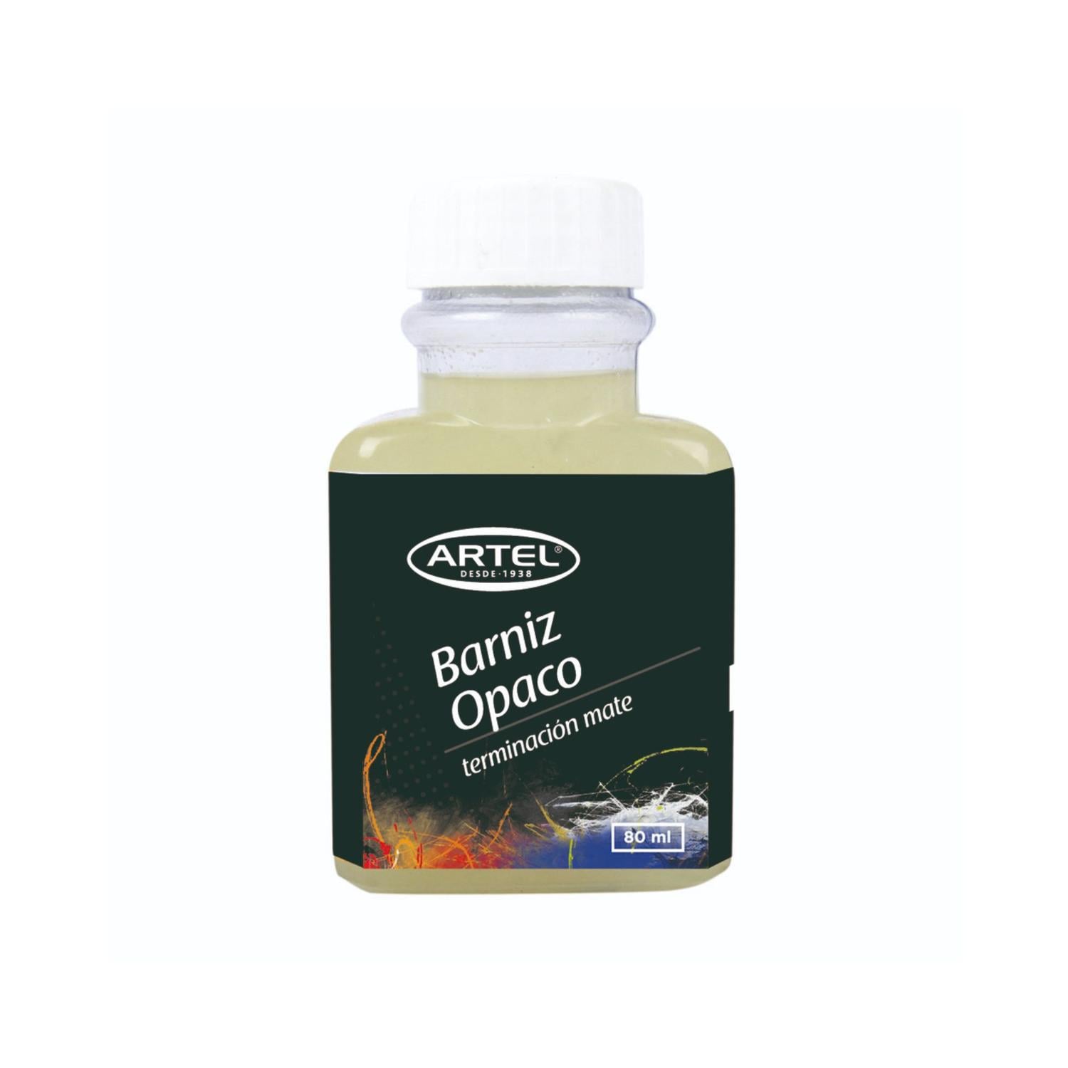 BARNIZ OPACO FRASCO 80ML. ARTEL - 1