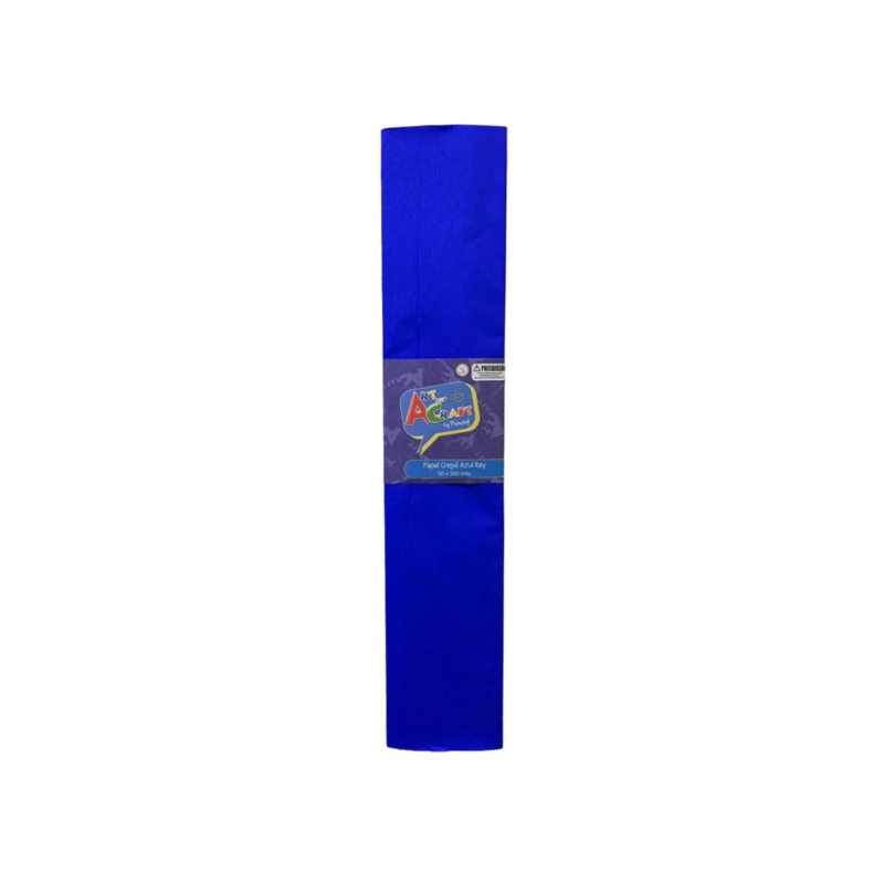 PAPEL CREPE 10 PLIEGOS DE 50X200 CM ART & CRAFT - 1