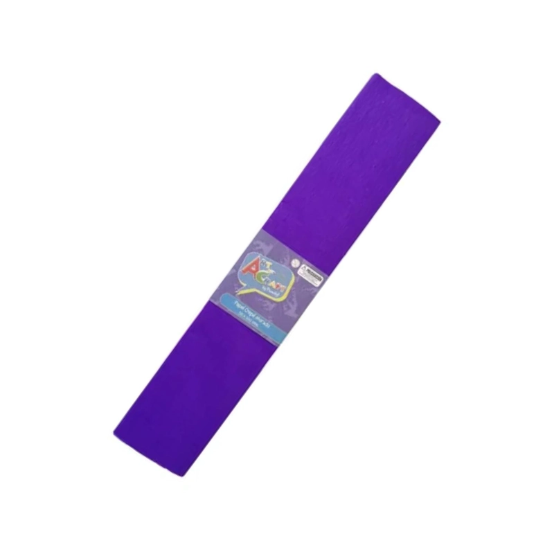 PAPEL CREPE 10 PLIEGOS DE 50X200 CM ART & CRAFT - 2