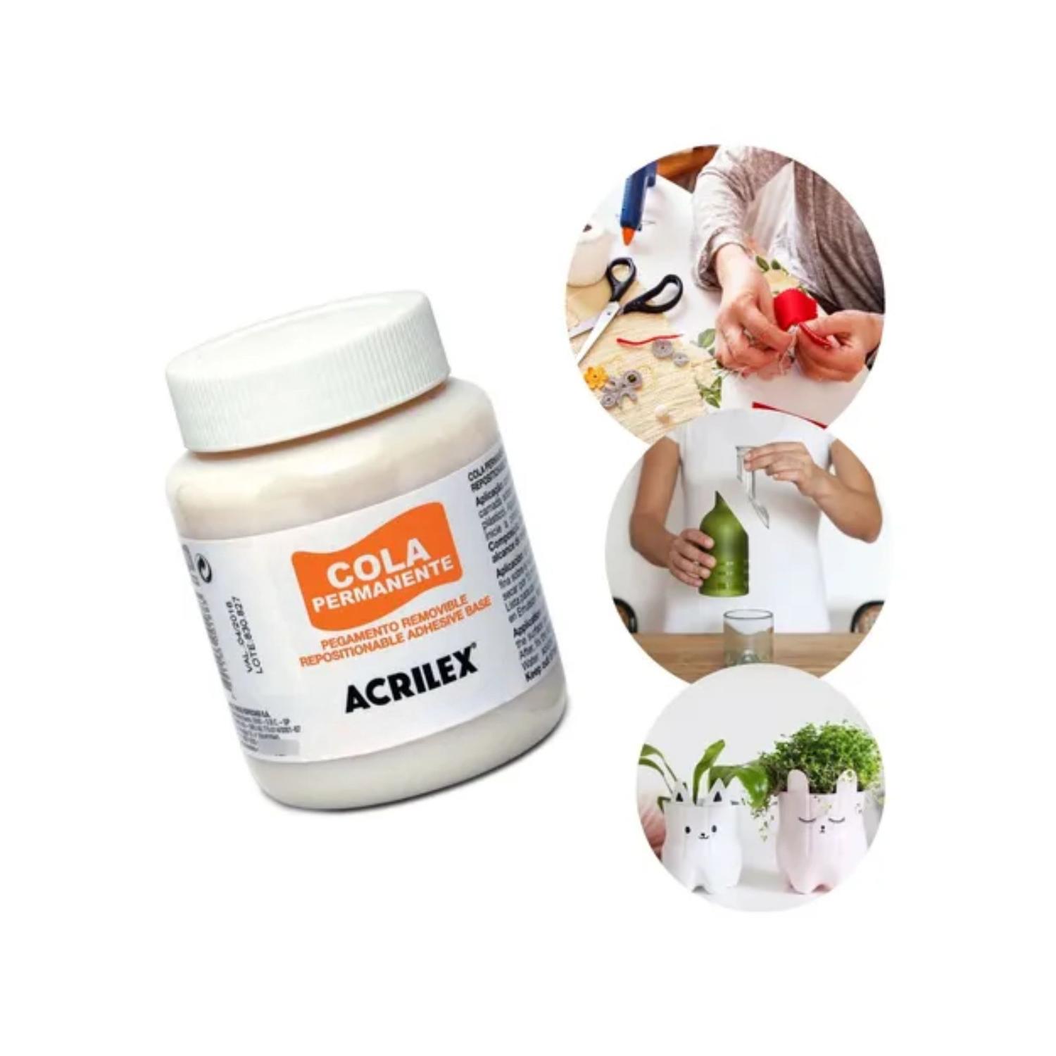 COLA PERMANTE, PEGAMENTO REPOSICIONABLE 37G. ACRILEX - 3