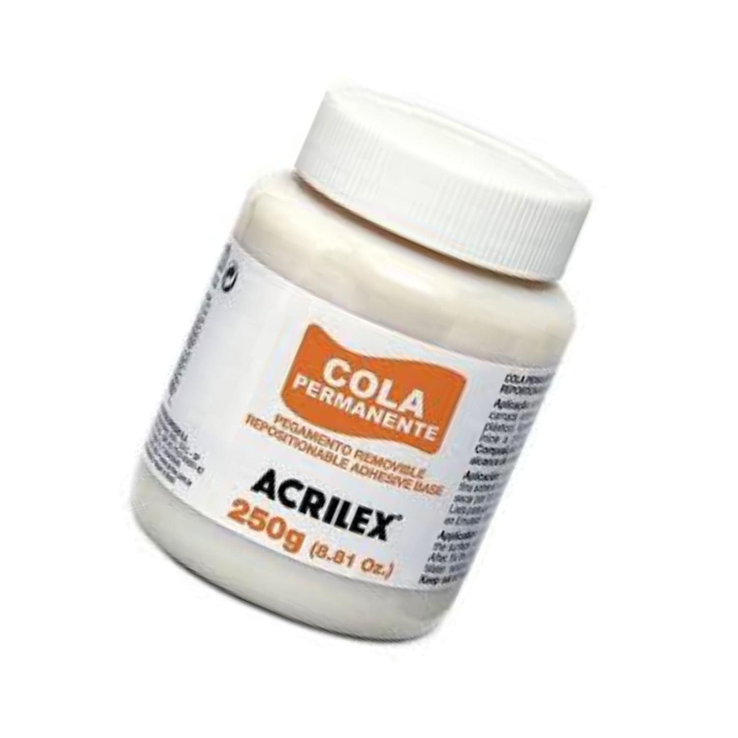 COLA PERMANTE, PEGAMENTO REPOSICIONABLE 250G. ACRILEX - 2