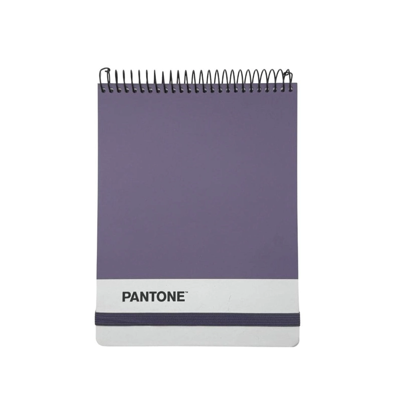 CROQUERA PANTONE MEDIO OFICIO CON ELASTICO 100 HOJAS 80G/M2 - 1