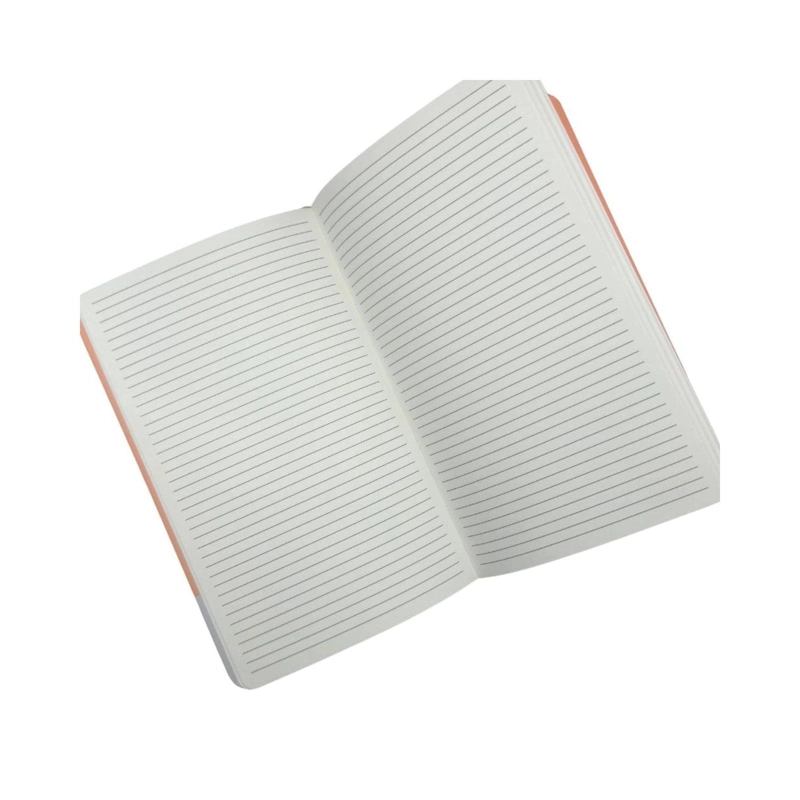 LIBRETA GRANDE 21X13CM CON ELASTICO. PANTONE - 2