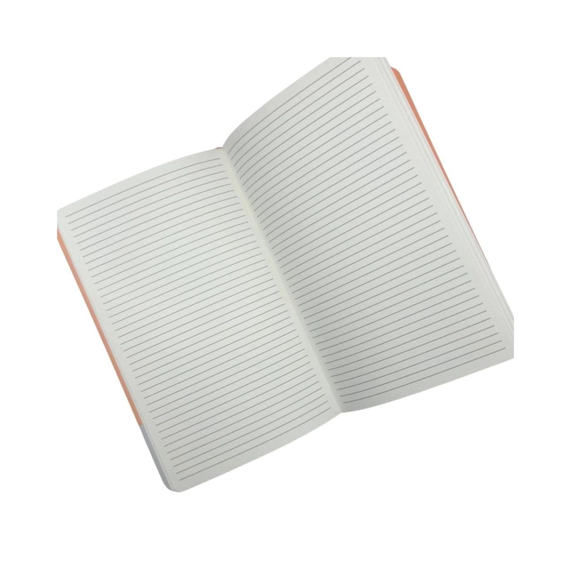 LIBRETA GRANDE 21X13CM CON ELASTICO. PANTONE - 3